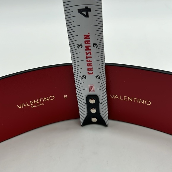 1376- Valentino By Mario Valentino Italian Leather Size S NWT - Picture 8 of 9